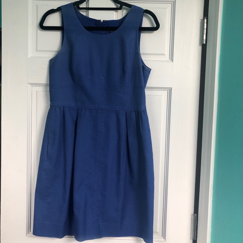 Blue J. Crew dress